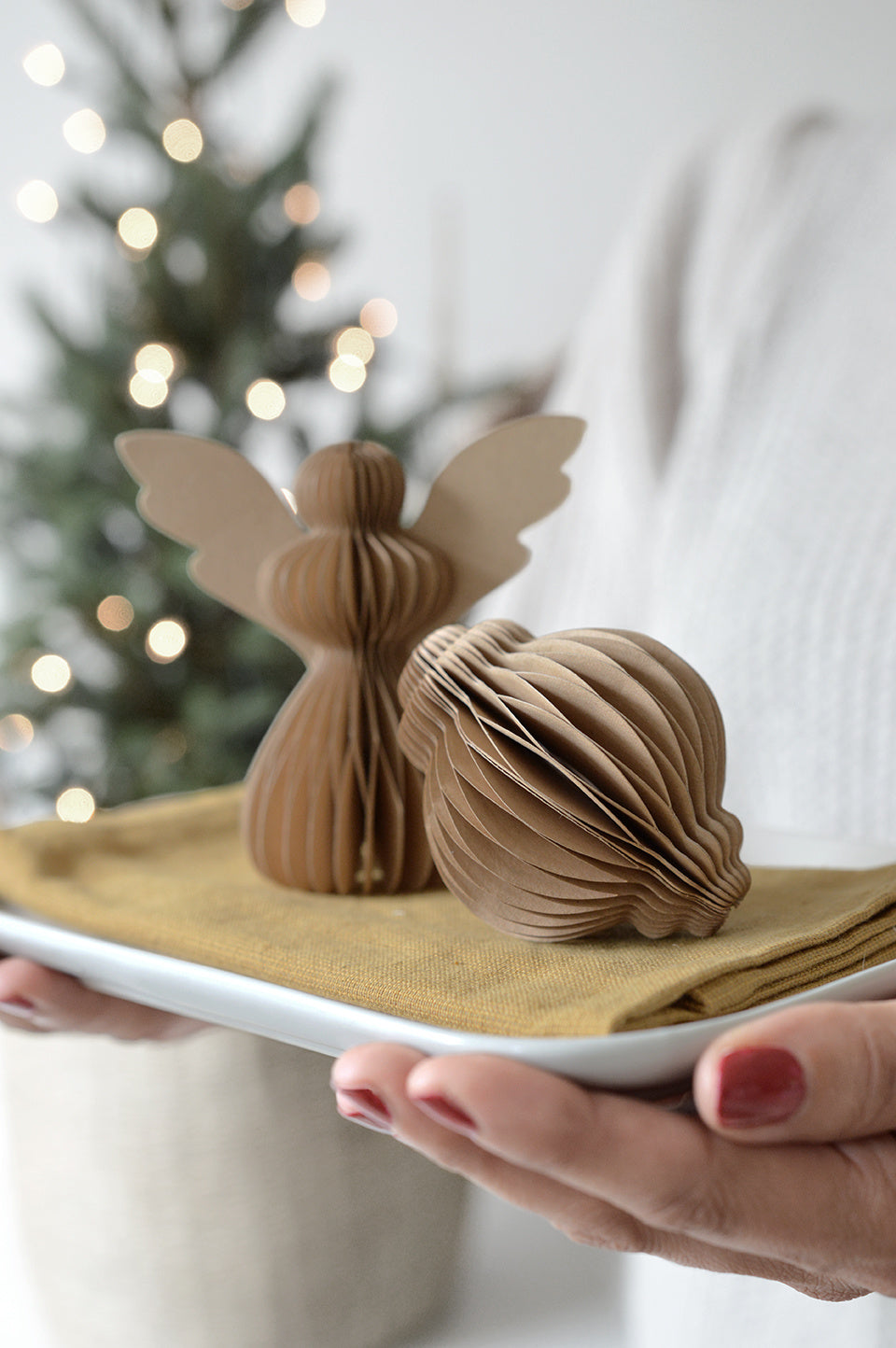 Boule de Noël- Caramel