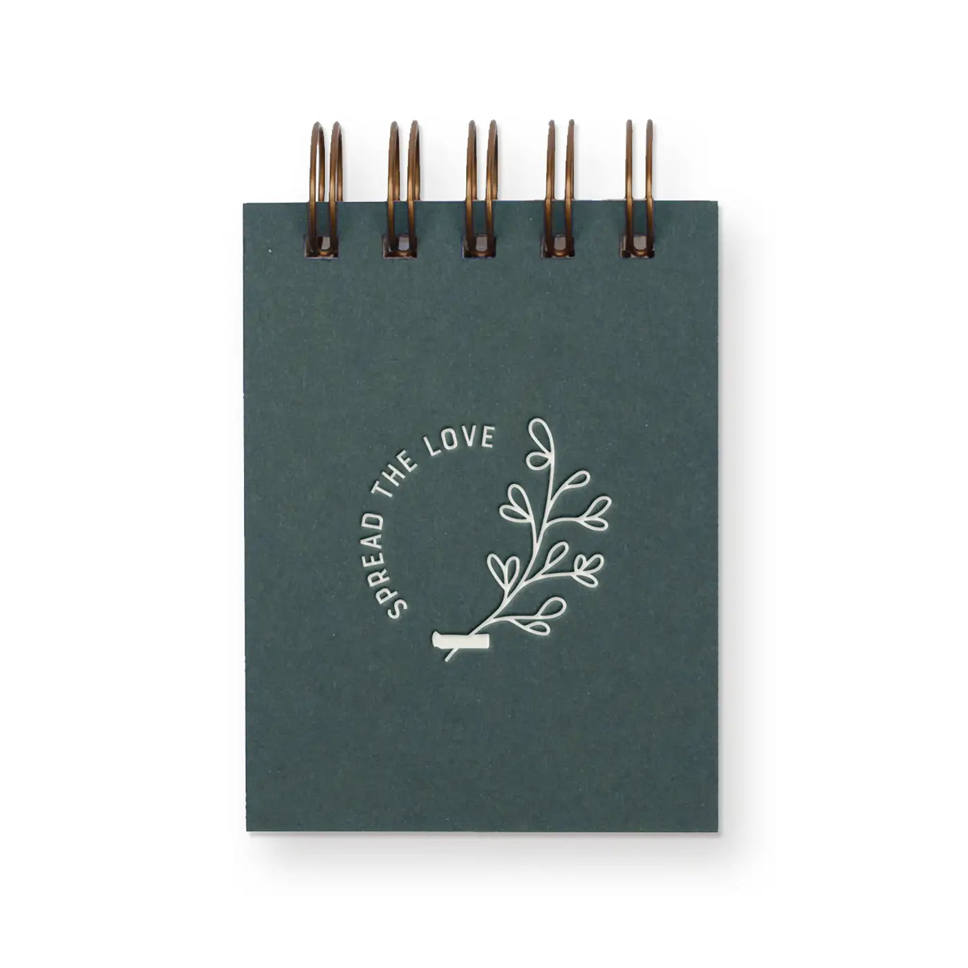 Carnet de poche Spread the Love- Vert sapin – Les Jolies Emplettes