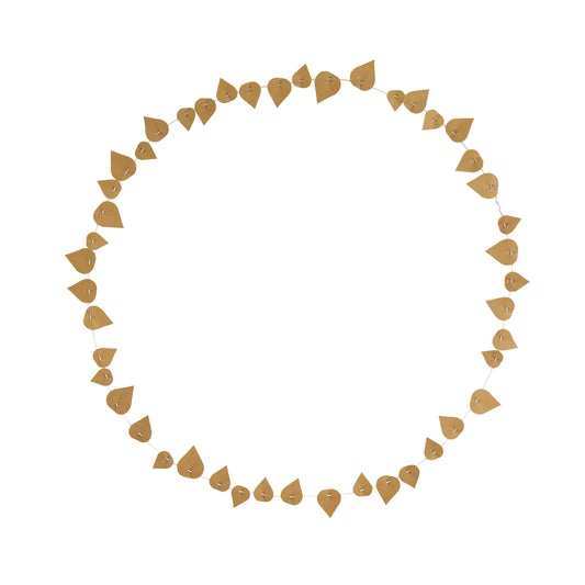 Guirlande de feuilles Twig- Ocre