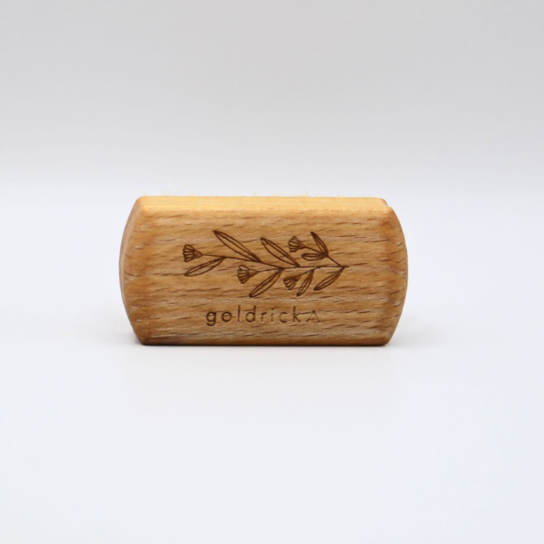Brosse à ongles en bois pour enfants