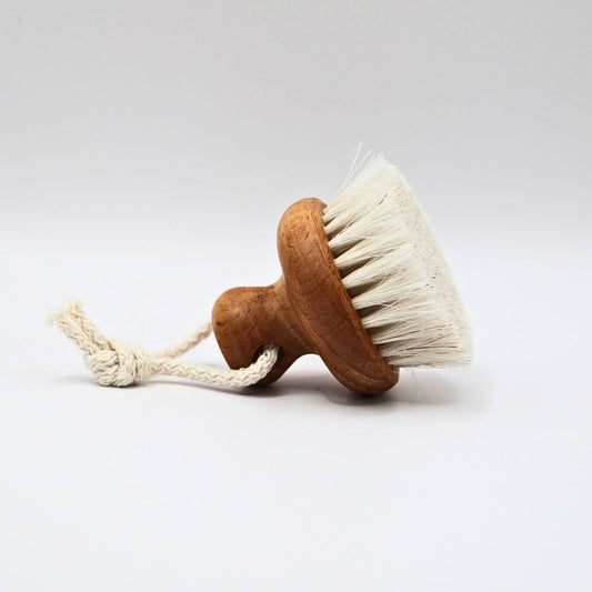 Brosse visage en hêtre