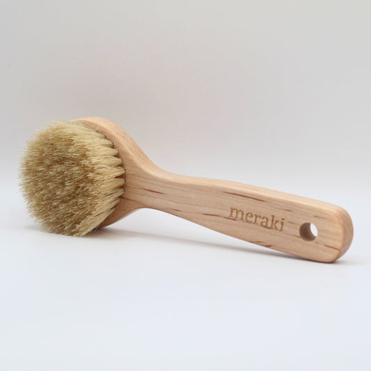 Brosse à visage en érable