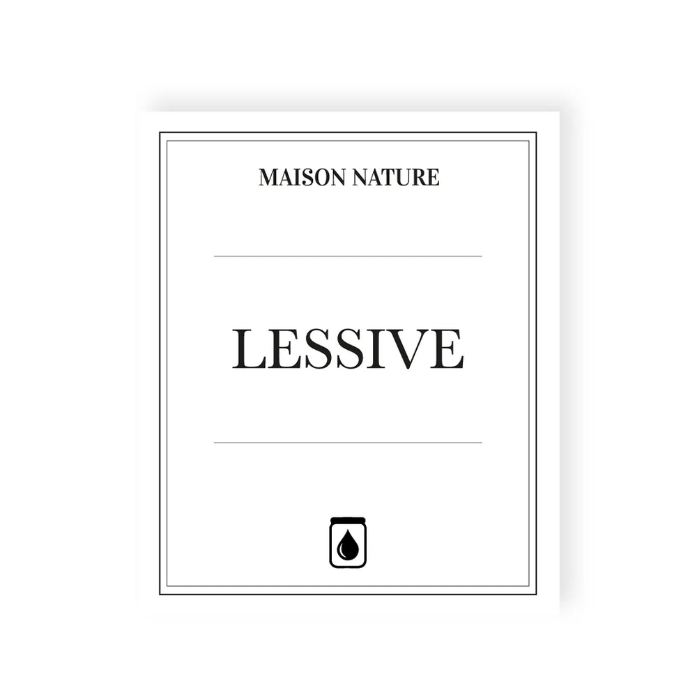 Etiquette waterproof pour flacons