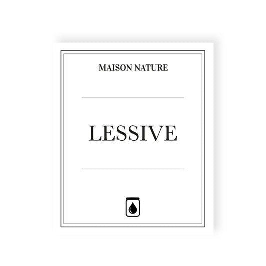 Etiquette waterproof pour flacons