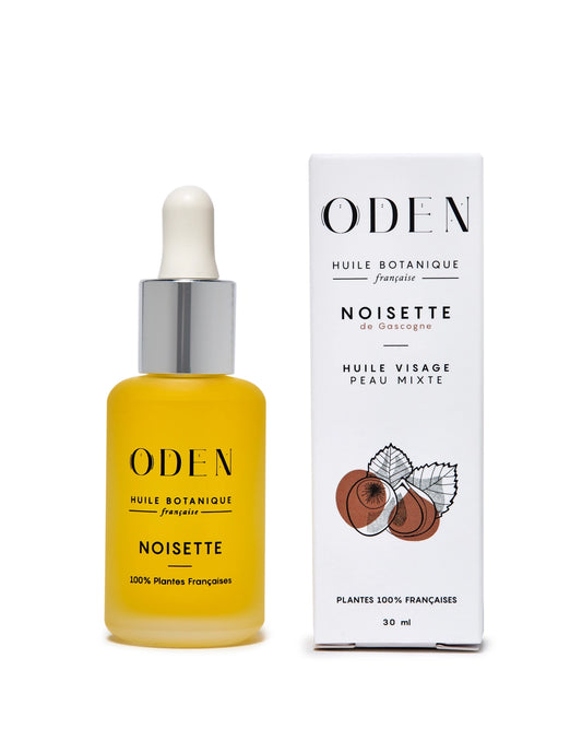 Huile visage de noisette Oden