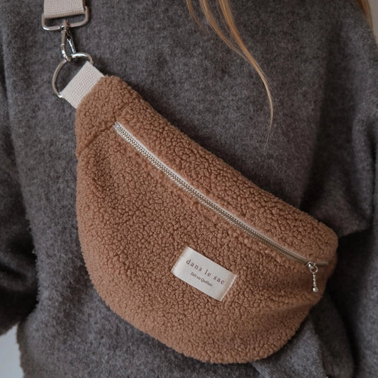 Sac bandoulière sherpa- Café