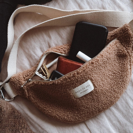 Sac bandoulière sherpa- Café