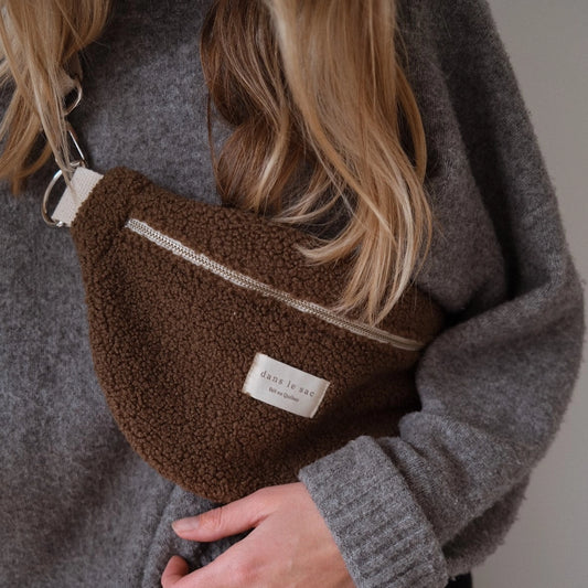 Sac bandoulière sherpa- Olive
