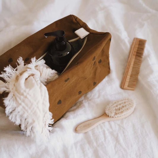 Trousse de toilette Vic- Coeur Cumin