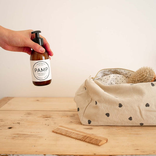Trousse de toilette Vic- Coeur Sable