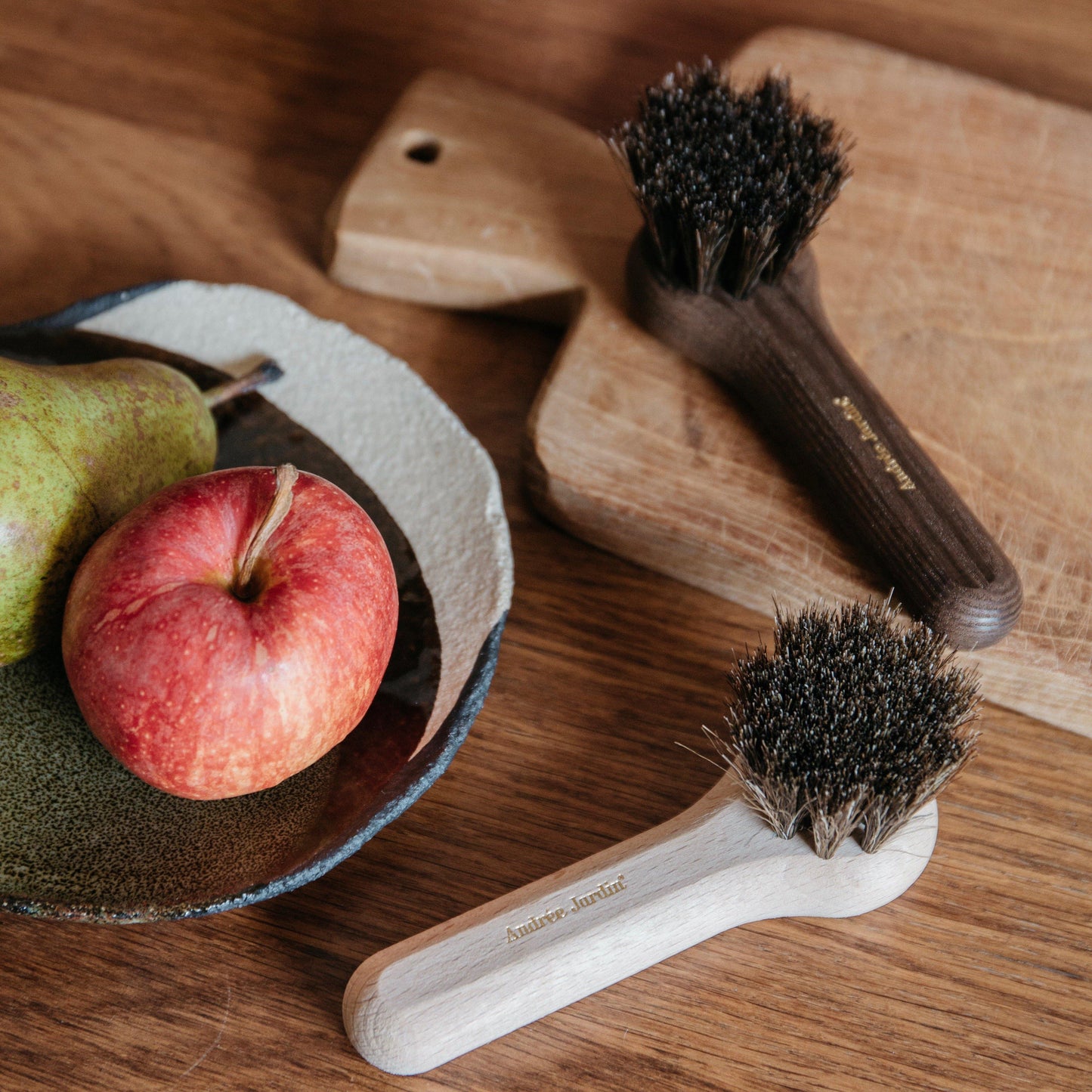 brosse à fruit en bois Andrée Jardin