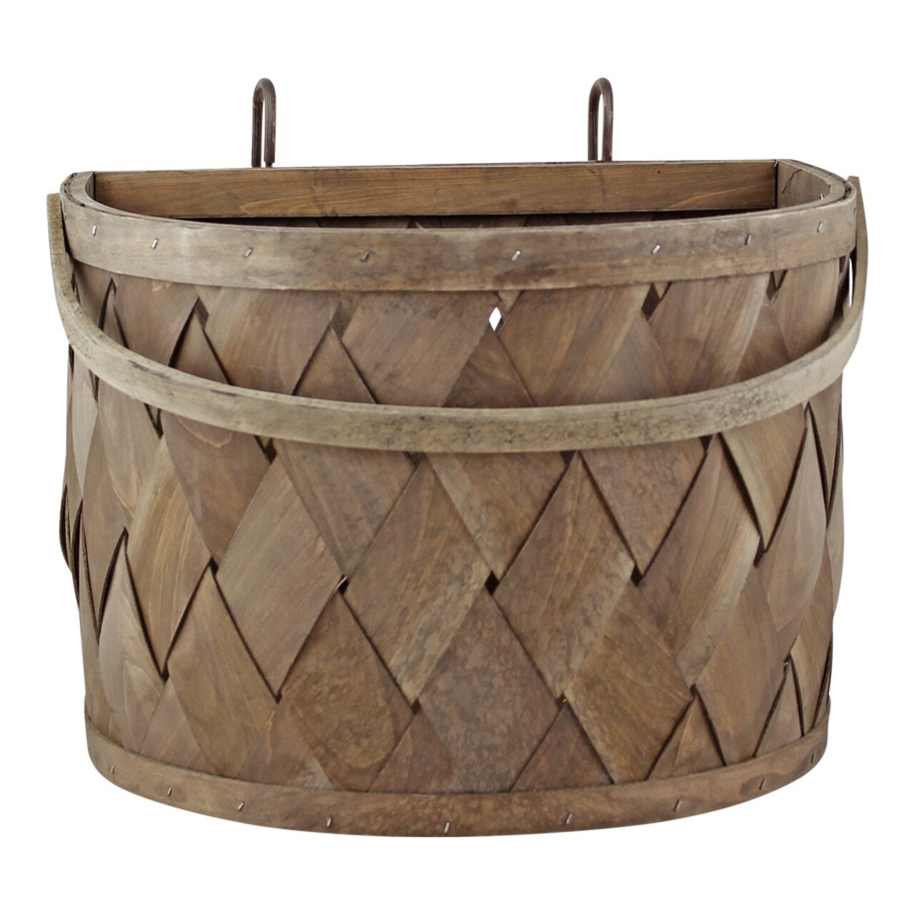 Panier à vélo en bois