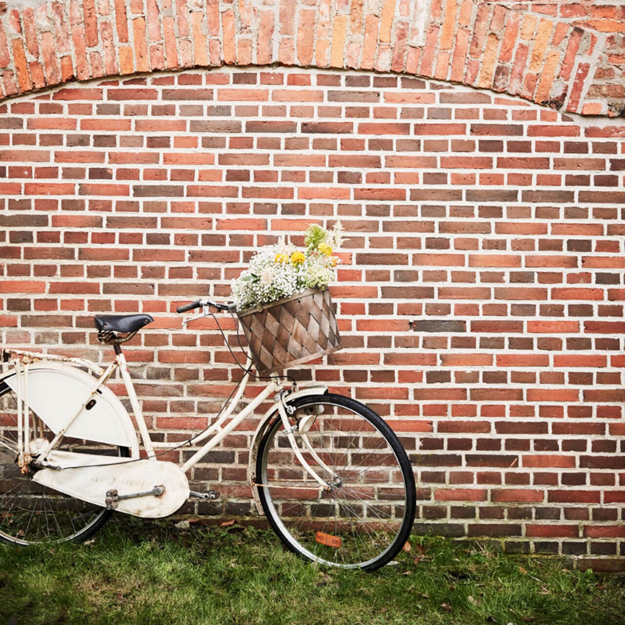 Panier à vélo en bois