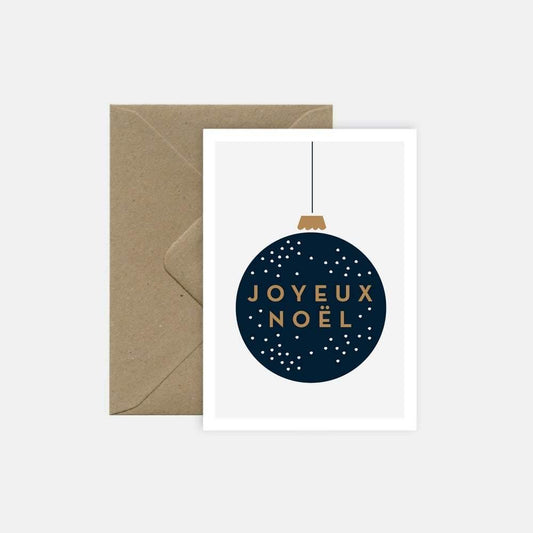 carte de Noël michoucas design