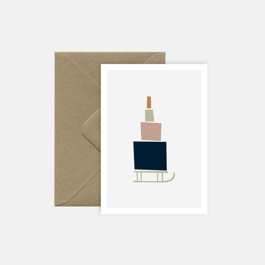 carte de Noël michoucas design