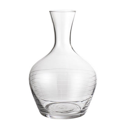 carafe à vin en verre bloomingville