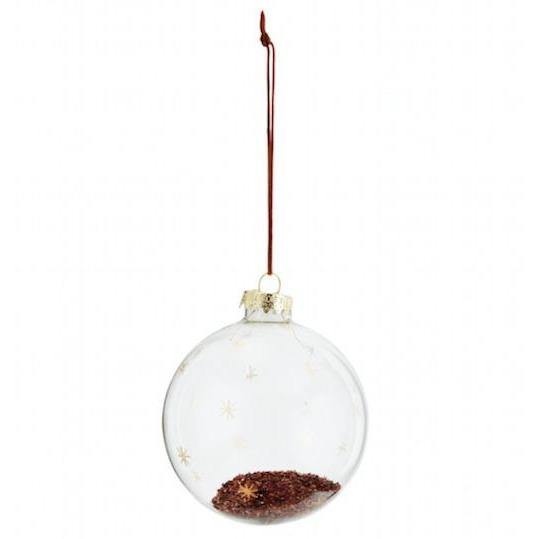 Boule de Noël à paillettes Madam Stoltz