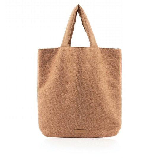 sac à main cajou laine teddy