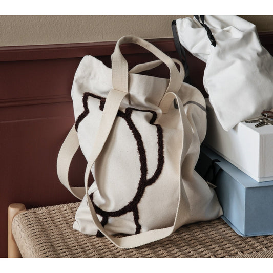 tote bag en toile de coton biologique Ferm Living
