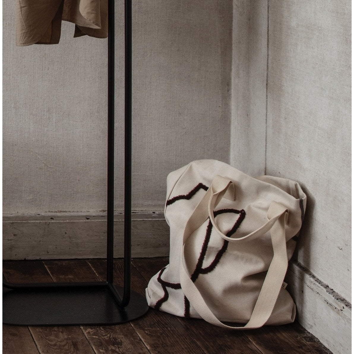 tote bag en toile de coton biologique Ferm Living